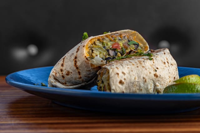 Grilled Chicken Burrito.