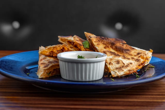 Portobello Quesadilla.