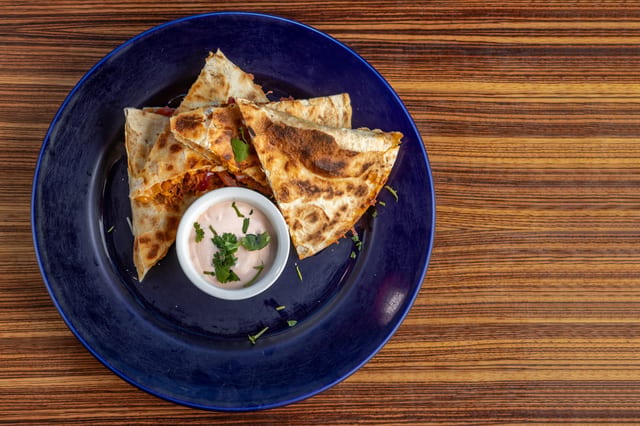 Cheese Quesadilla.