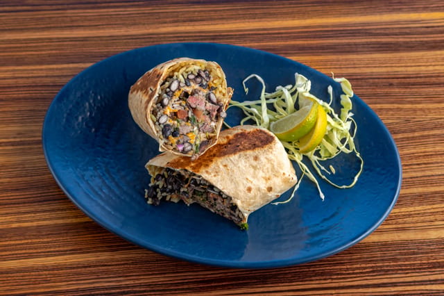 Bang Bang Shrimp Burrito.