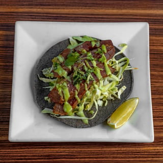 Teriyaki Tuna Taco